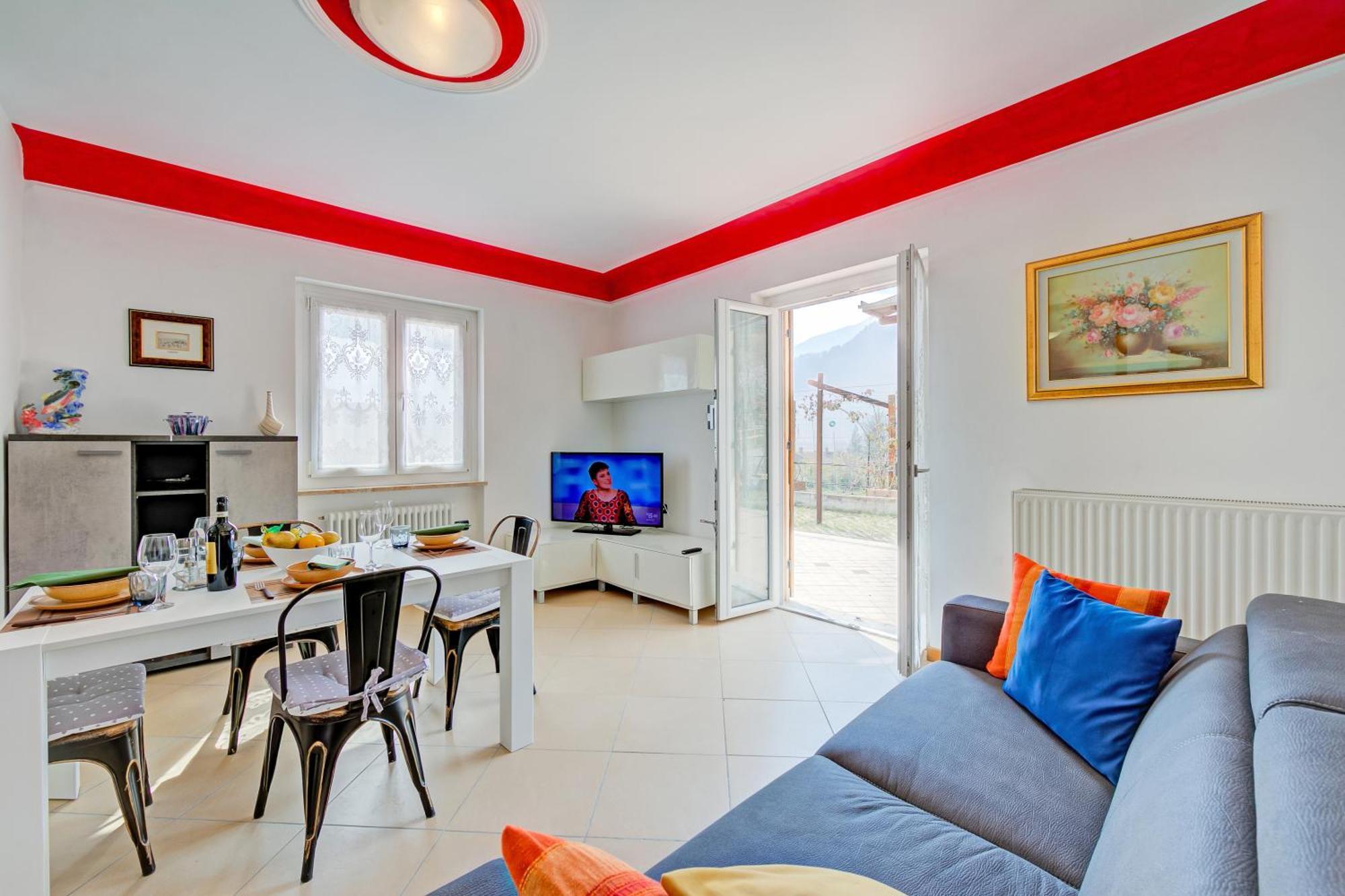 Il Giardino In Montagna Family Friendly- Happy Rentals Tenno Bagian luar foto