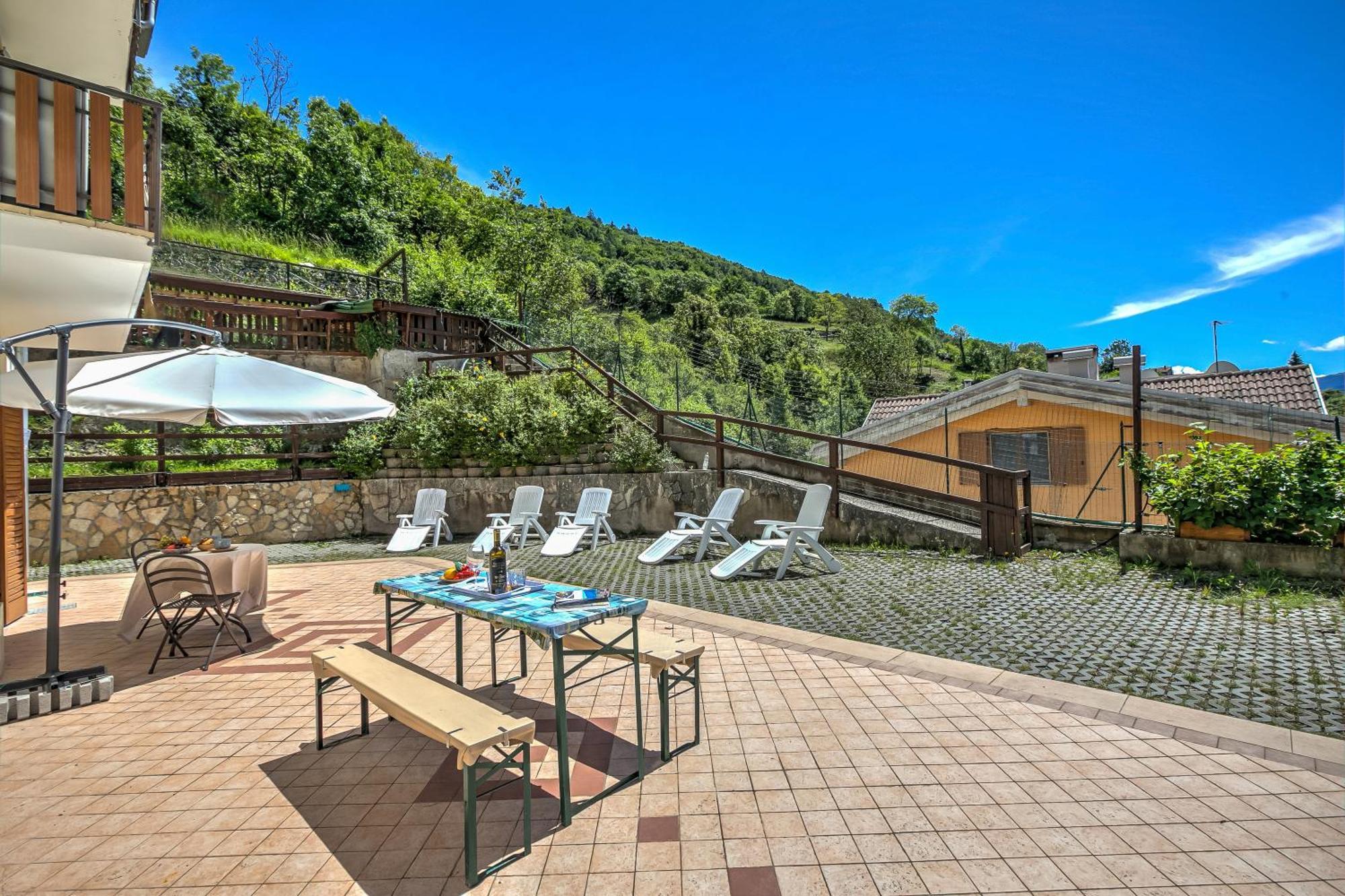 Il Giardino In Montagna Family Friendly- Happy Rentals Tenno Bagian luar foto