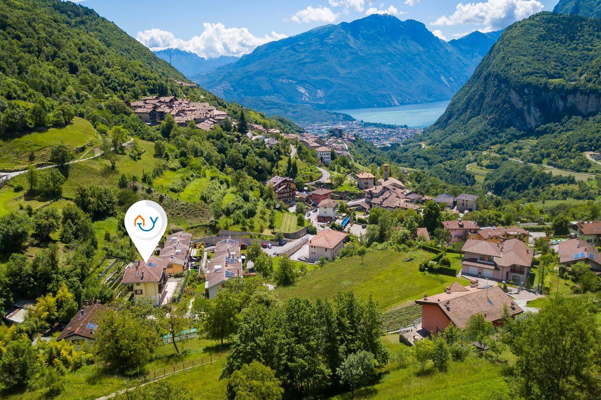 Il Giardino In Montagna Family Friendly- Happy Rentals Tenno Bagian luar foto
